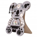Manipulačná doska Activity board Koala sivá Foxy Family 75cm x 62cm so stojanom